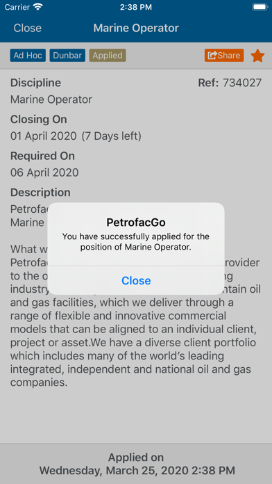 PetrofacGo screenshot 3