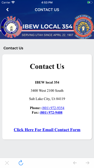 IBEW Local 354 screenshot 4