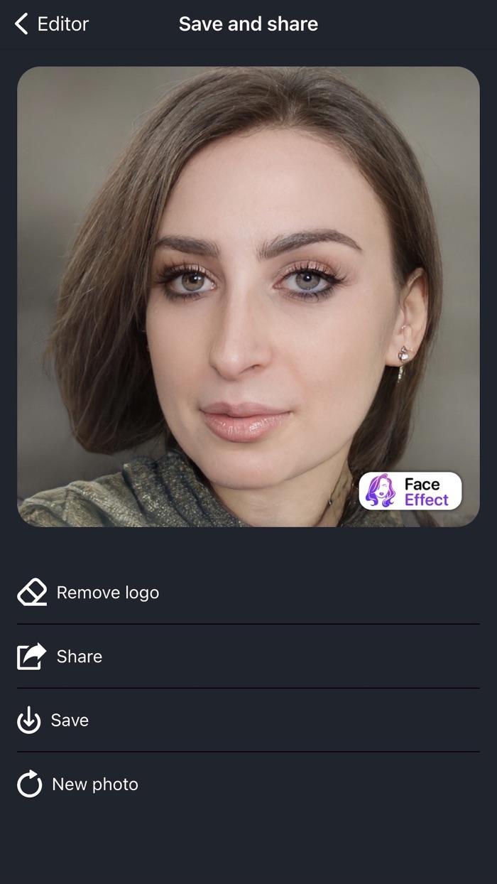 Face Effects – face editor AI