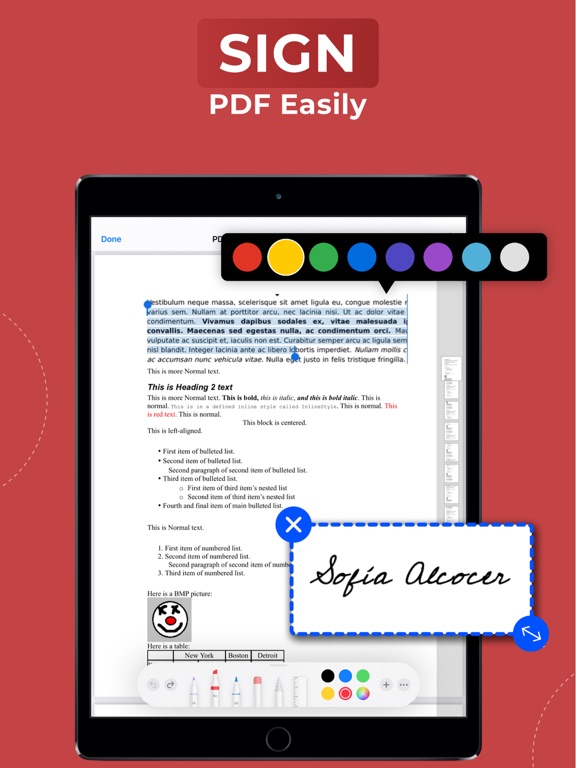 PDF Editor : Document Reader screenshot 3