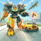 Welcome to robot car game with the blend of jet robot transformation and transforming robot car games