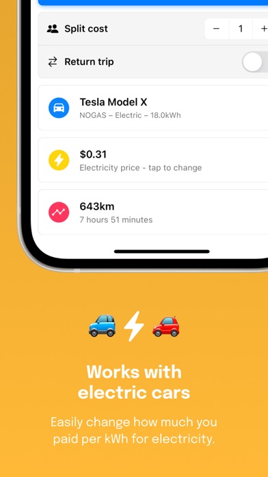 Roadtrip: Fuel Cost Calculator screenshot 4