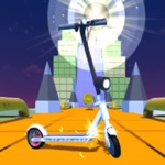 Super Hero Scooter Racing 3D
