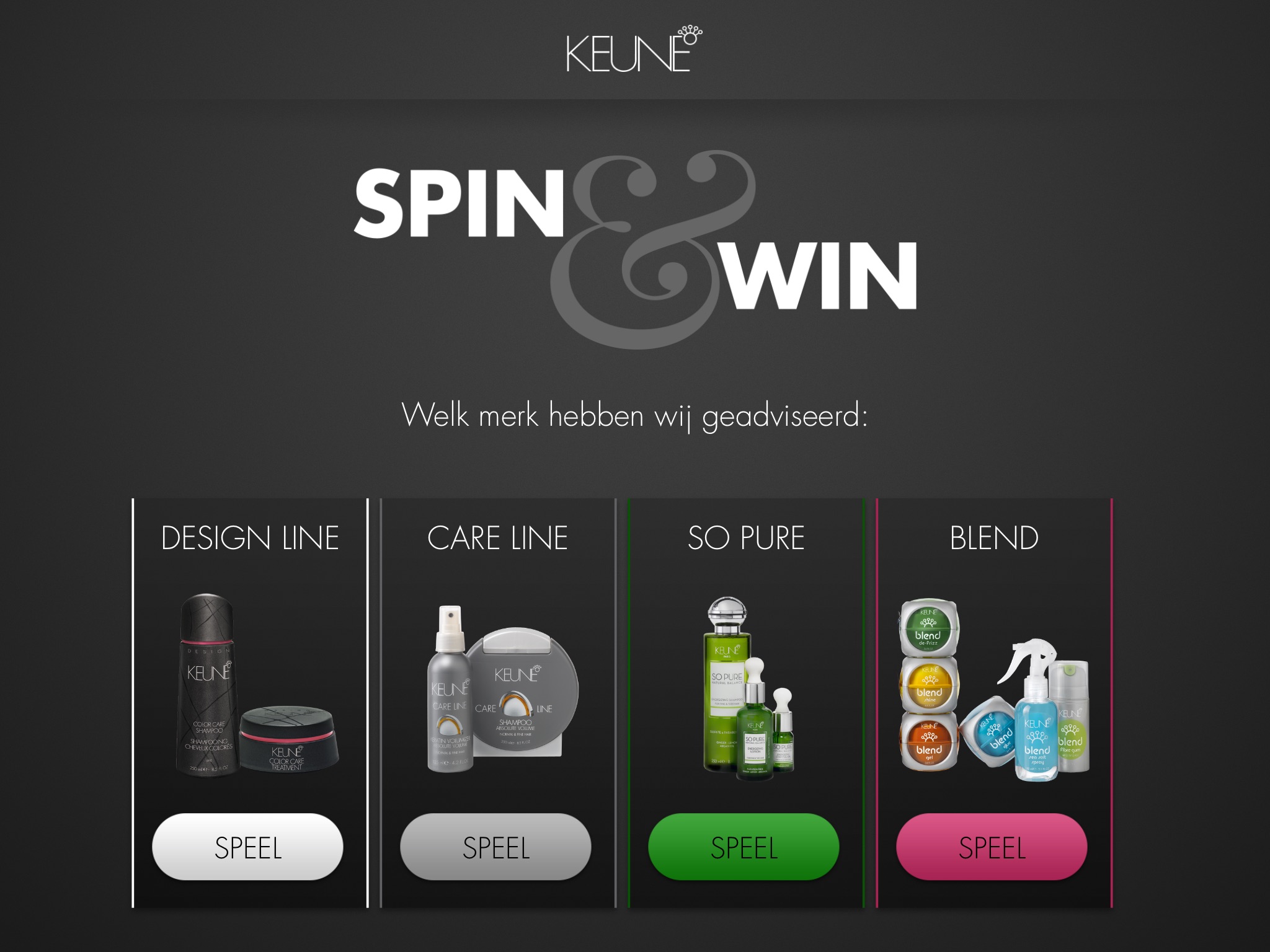 Keune Play And Win screenshot 2