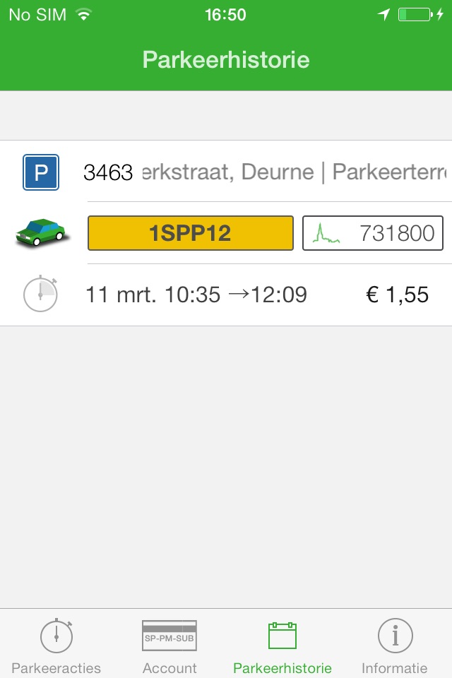 Stadsparkeren - Parkeerapp screenshot 4