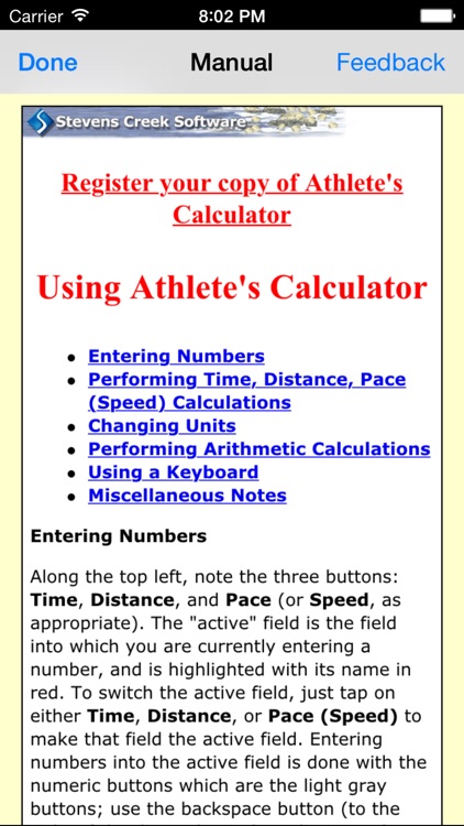 Athlete's Calculator screenshot-3