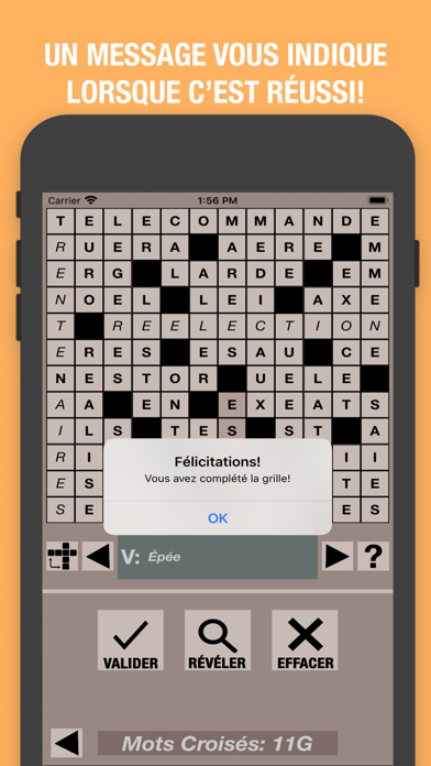 Mots Croisés Classiques screenshot 4