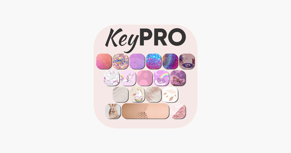 かわいいフォント文字 キーボードの背景 Keypro をapp Storeで