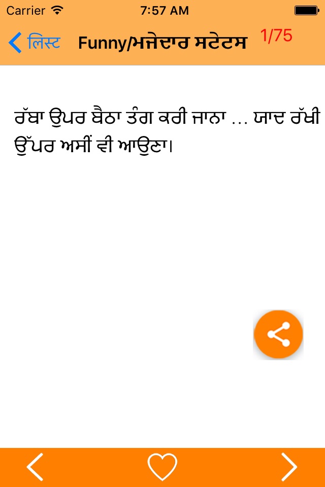 Top Punjabi Status screenshot 3