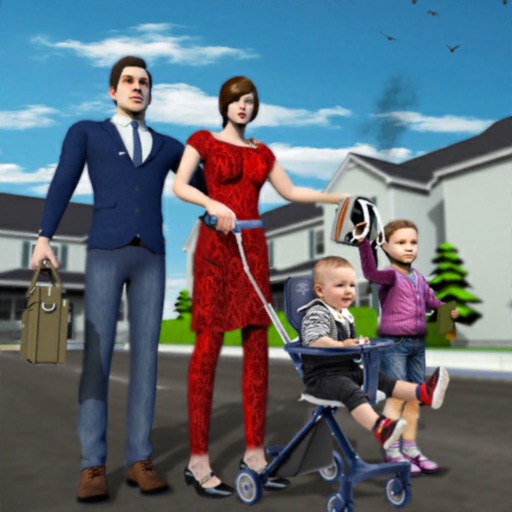 Virtual Mom Simulator 3D Icon