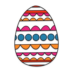 Easter Egg Coloring book pages