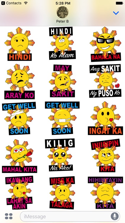 Pilipino Stickers