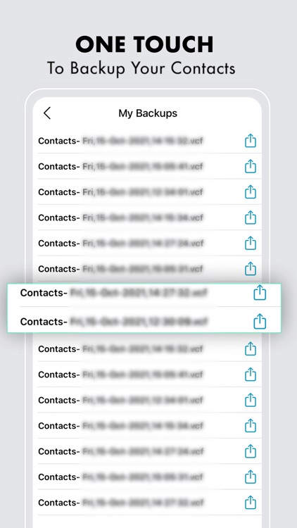 Contacts Backup & Transfer screenshot-5