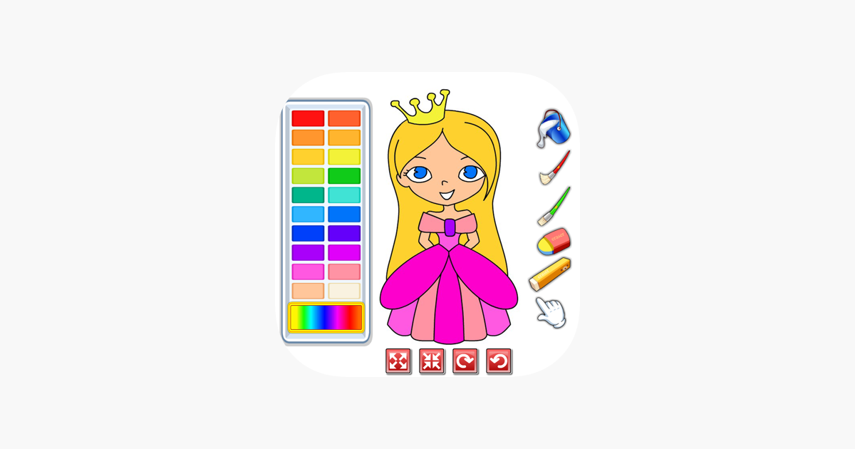 ‎My Coloring Pages Book Game on the App Store