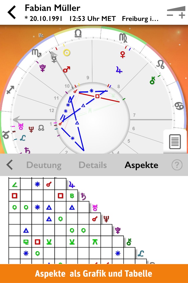 AstroStar: Horoskope berechnen screenshot 4
