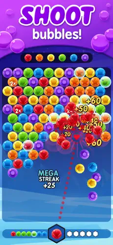 Screenshot 1 Bubble Cube 2: Top Pro Shooter iphone