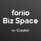 foriio Biz Space is a service provided by foriio, one of the largest creator platforms in Japan, for business matching between companies and creators