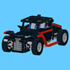 Retro Car for LEGO 9395 Set - Sergey Slobodenyuk