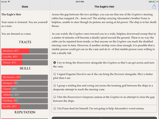 The Eagle's Heir для iPad