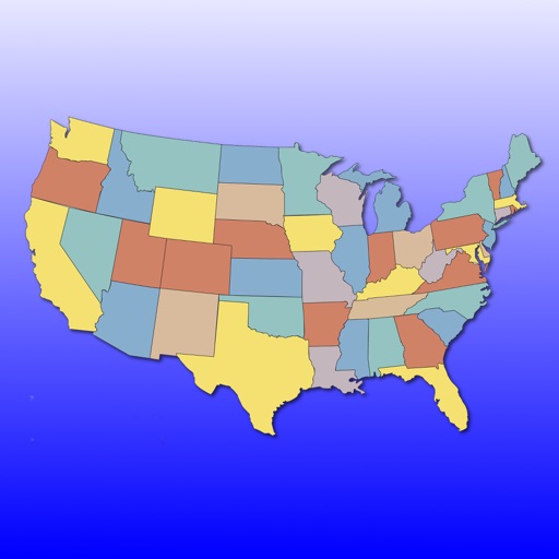 United States Map Quiz iOS App
