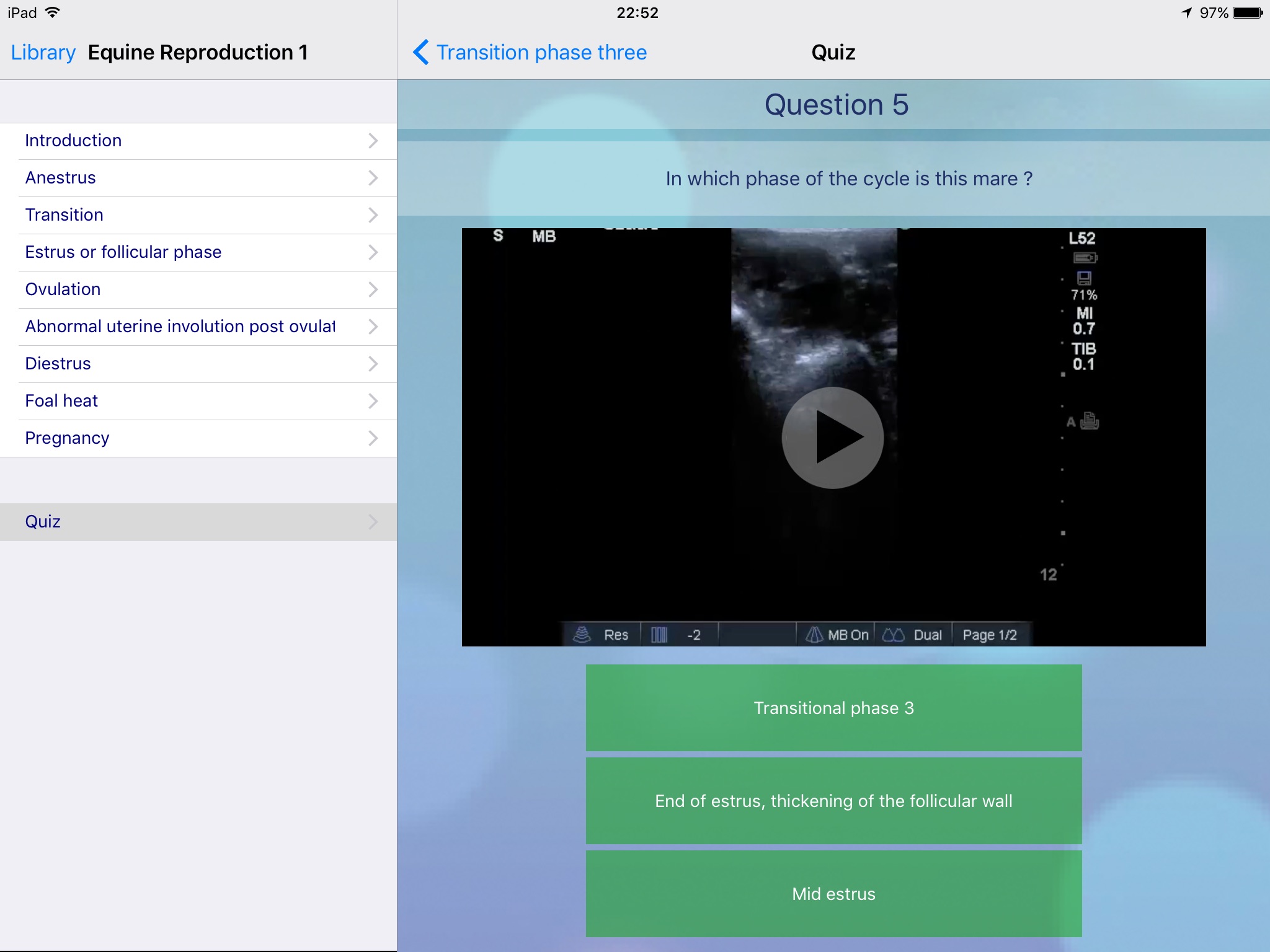 Equine Reproductive Ultrasound screenshot 3