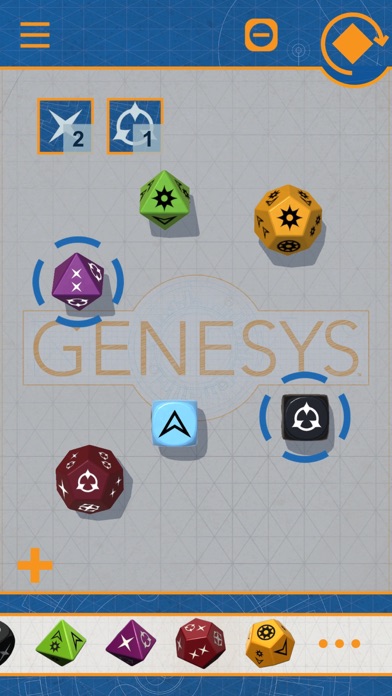 Genesys Dice Screenshots