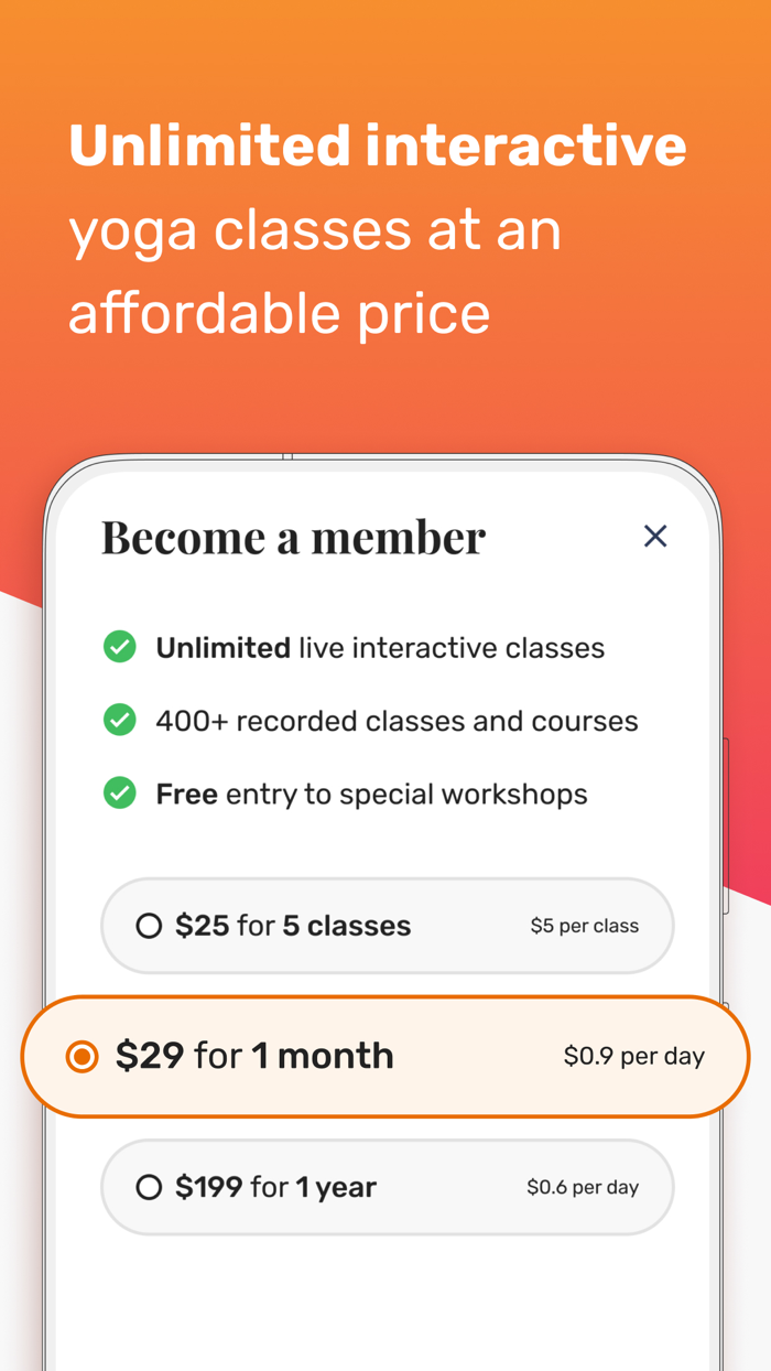 Yogami Live Yoga Classes