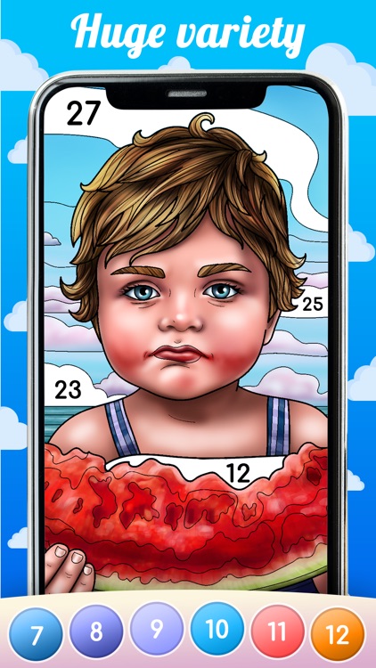 Coloring Games Paint by Number screenshot-5