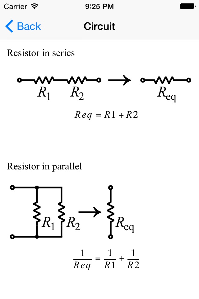 Resistor Tools Pro screenshot 2