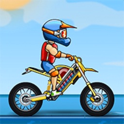 Moto BMX Hill Stunt Climb Race