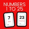 Numbers Flash Cards 1-25