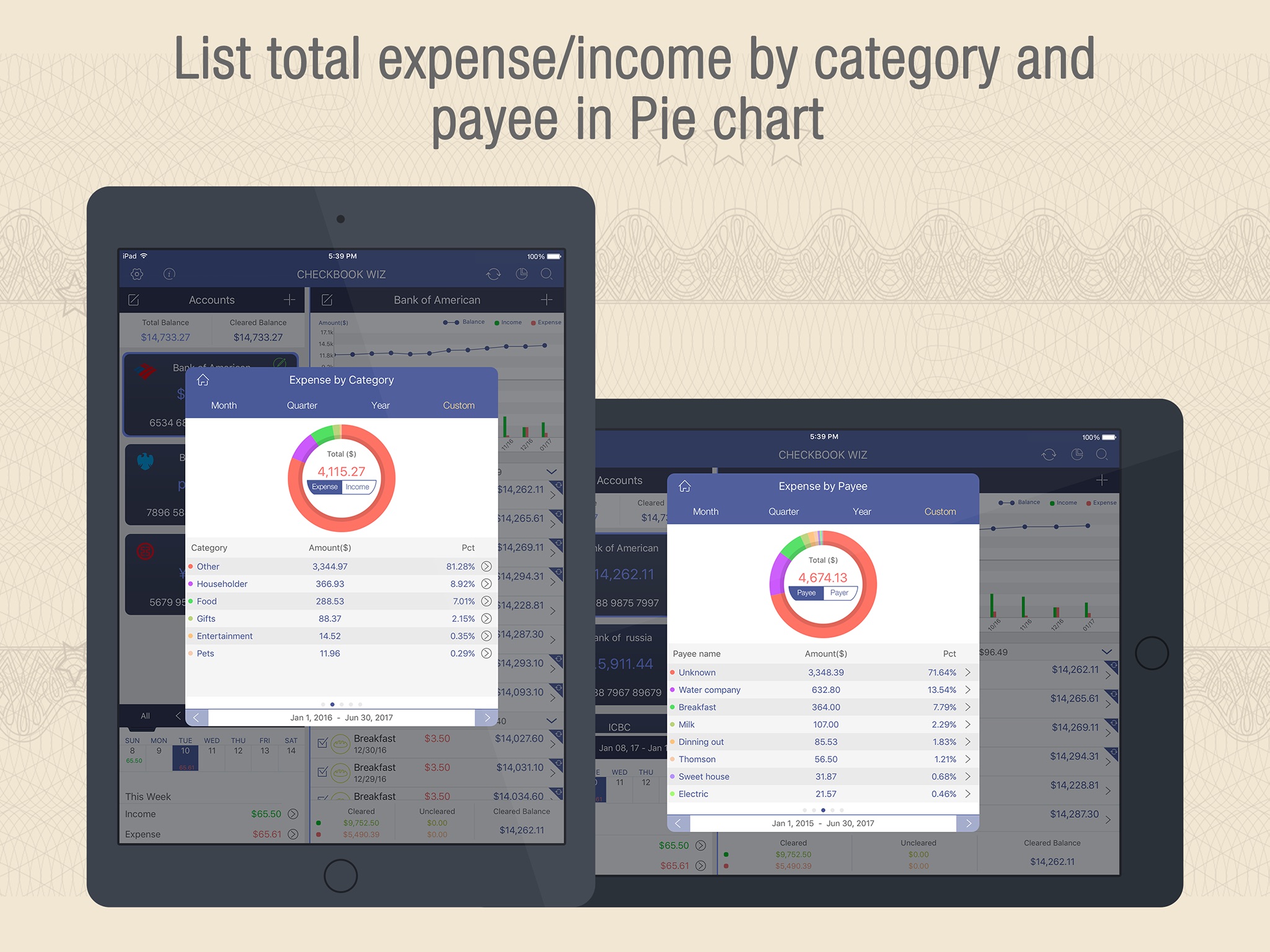 Checkbook Wiz screenshot 3