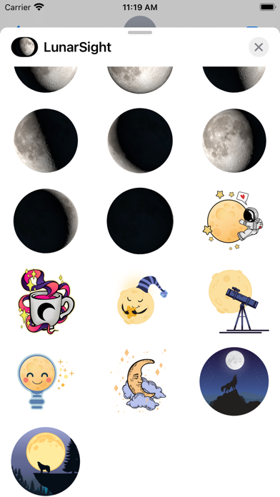 LunarSight: Calendrier lunaire LunarSight: Calendrier lunaire