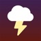 Icon Thunderstorm simulation