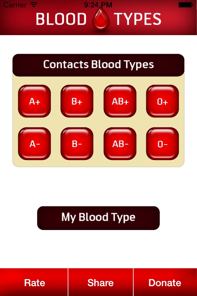 Blood Type screenshot 3