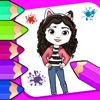 Dolls Doodle Glitter Book App