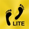 The lite version can count up to 3000 steps a day