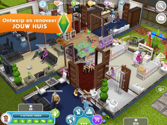 De Sims™ FreePlay iPad app afbeelding 7