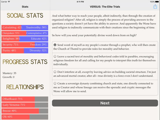 VERSUS: The Elite Trials Screenshots