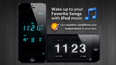 Alarm Clock Bud Pro - Music alarm, local weather & more Screenshot 1