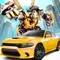 Icon Super Robot Fighting Car 3D