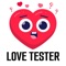 Test your love with the Love Tester app