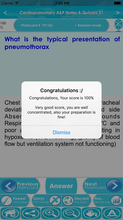 Cardiopulmonary A&P Exam Prep screenshot-4