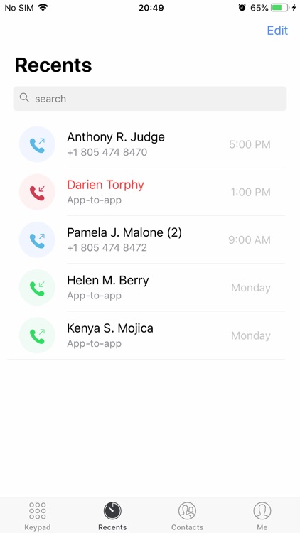 LivePhone Calling App screenshot-4
