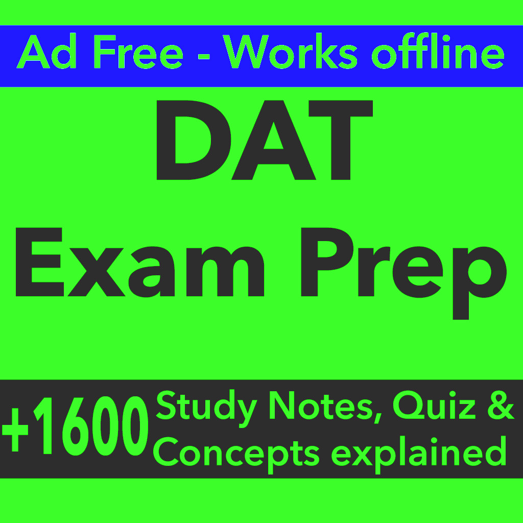Get DAT Exam Prep : +1600 Q&A for iOS, iPhone, iPad Aso Report