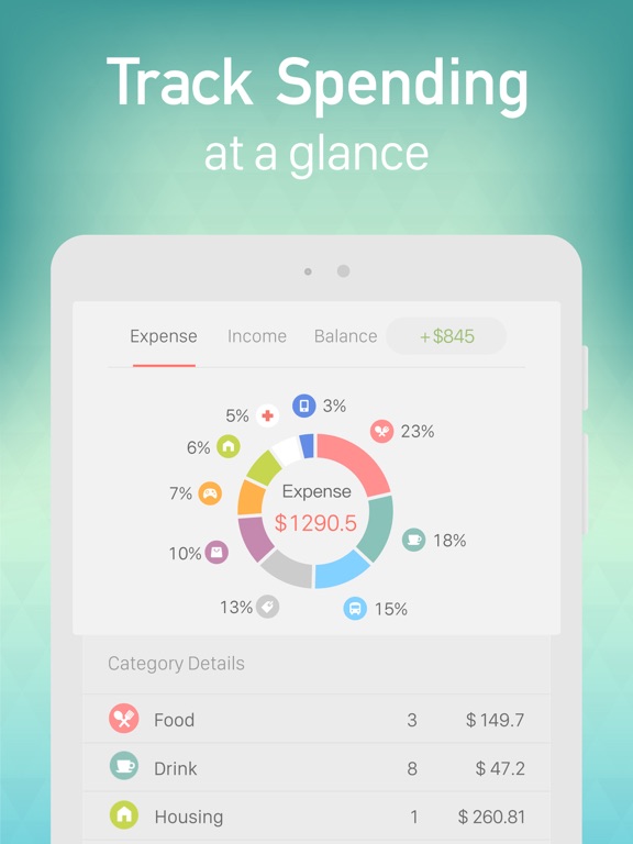 Fortune City - Expense Tracker screenshot 2