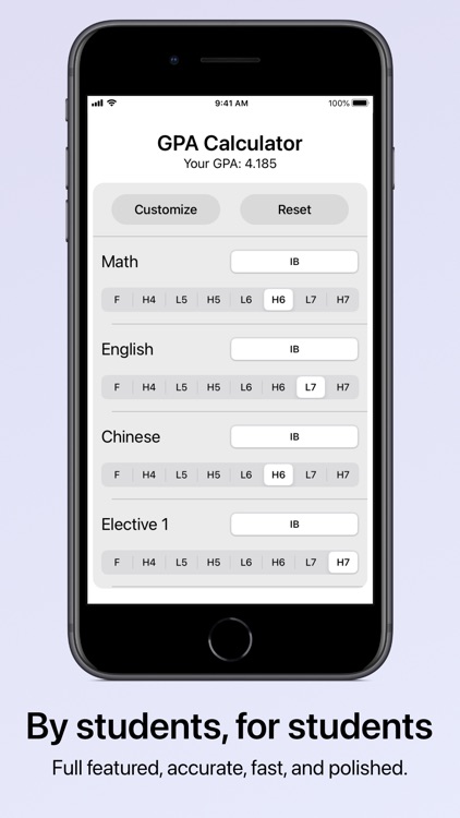 GPA Calculator by Michel screenshot-3