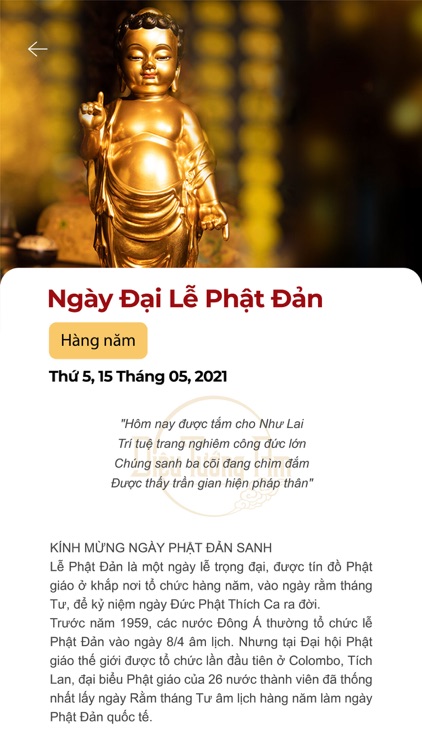 Lịch Phật Giáo DTA