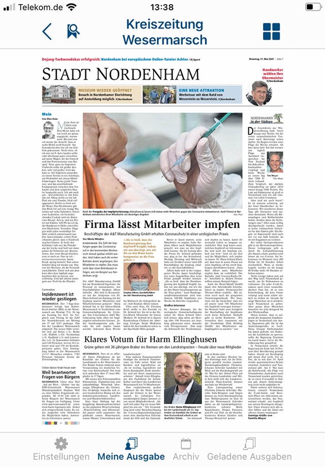 Kreiszeitung Wesermarsch screenshot 3