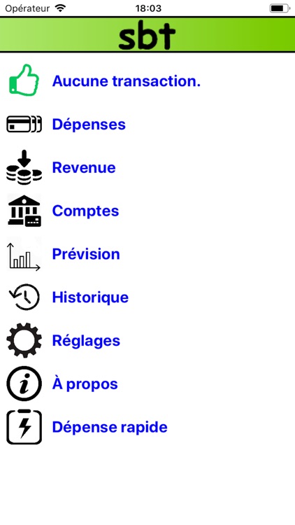 SRFG Simple Budget Tracker